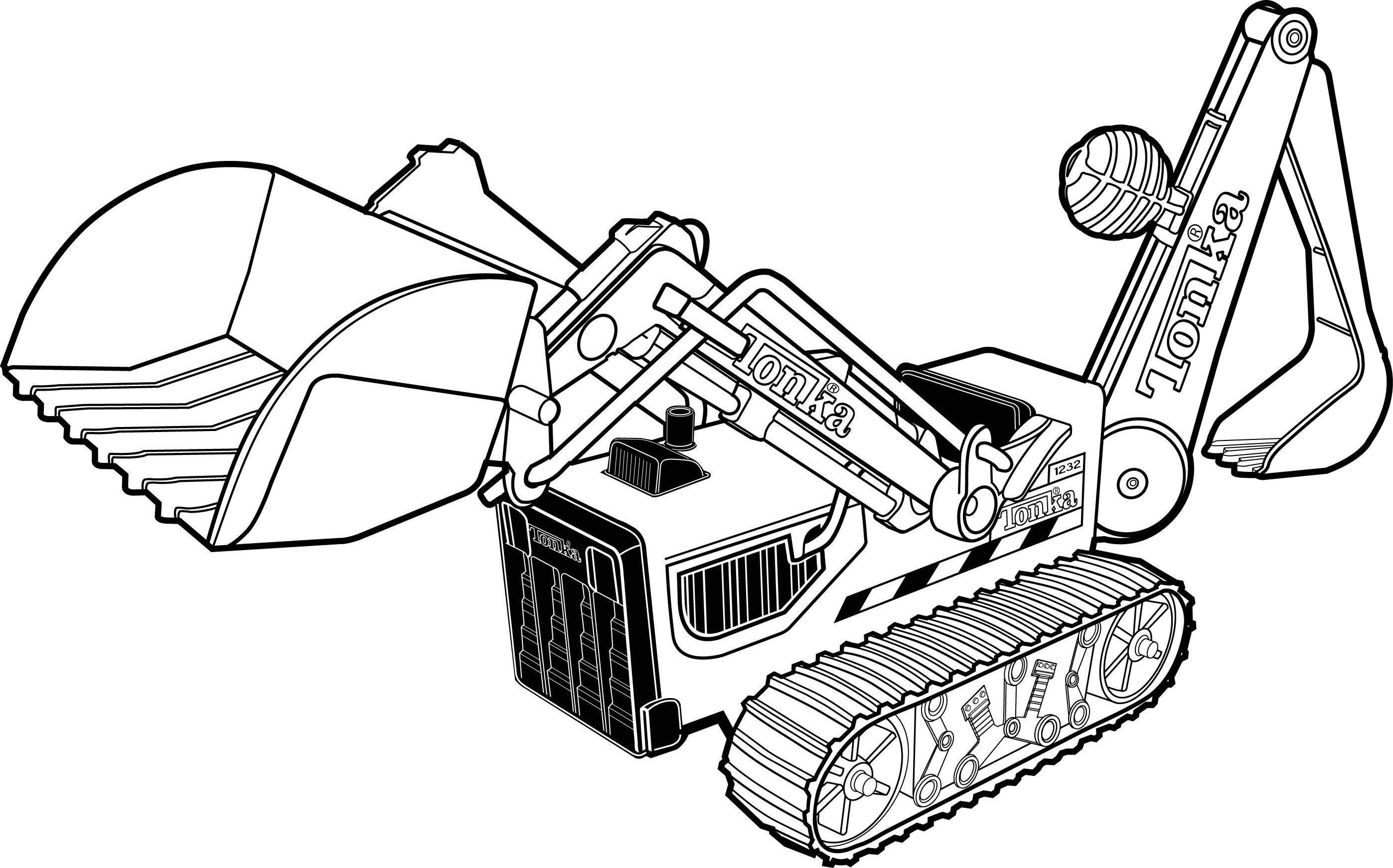 Tonka Truck Illustrations